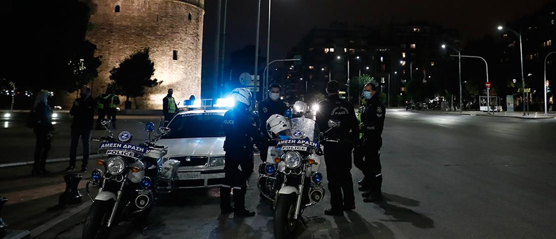 Θεσσαλονίκη: Συνεχείς έλεγχοι για την τήρηση του lockdown (εικόνες)