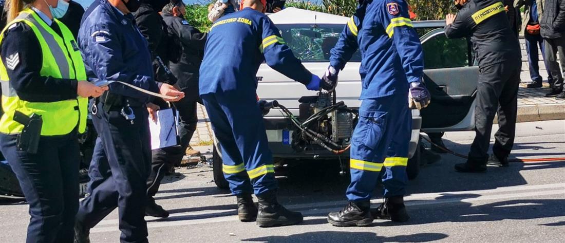 Τροχαίο δυστύχημα στην Παλαιά Εθνική οδό Τριπόλεως - Κορίνθου