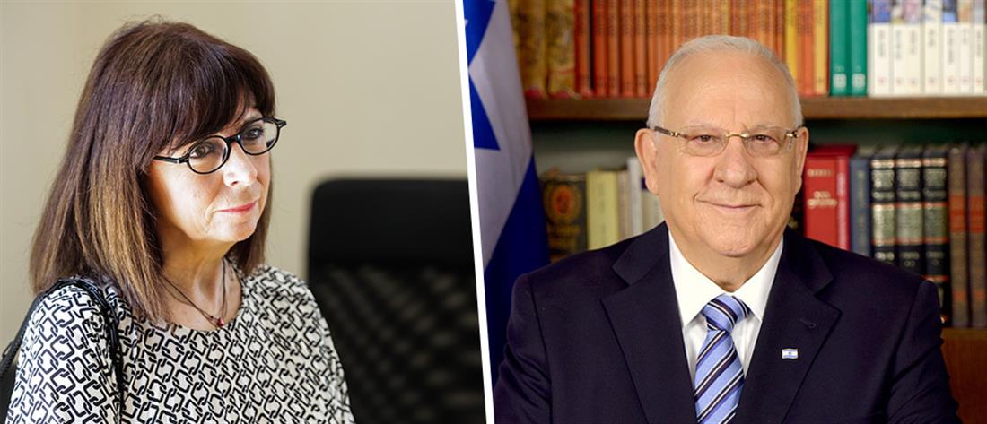 Σακελλαροπούλου – Ριβλίν: Κοινή δήλωση για τις σχέσεις Ελλάδας - Ισραήλ