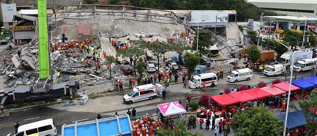 Αυξήθηκαν οι νεκροί από την κατάρρευση ξενοδοχείου στην Κίνα