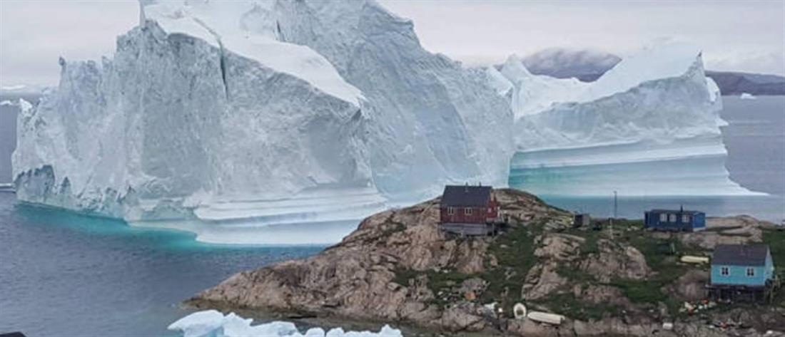 Γροιλανδία: σε μία ημέρα έλιωσαν δισεκατομμύρια τόνοι πάγου (εικόνα)