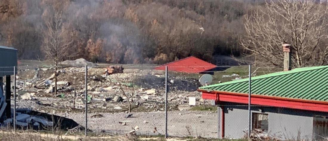 Γρεβενά: Ισχυρή έκρηξη σε εργοστάσιο 