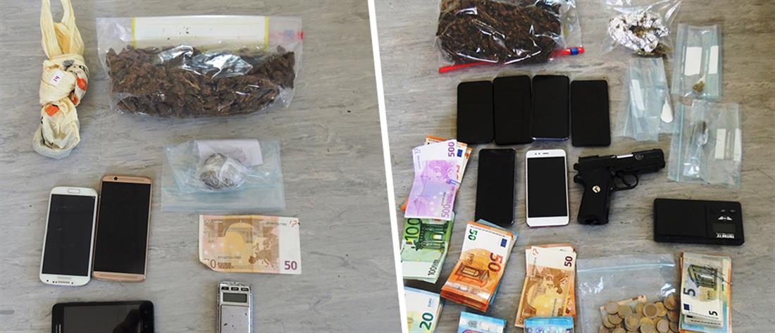 Συλλήψεις για όπλα και ναρκωτικά στο Περιστέρι