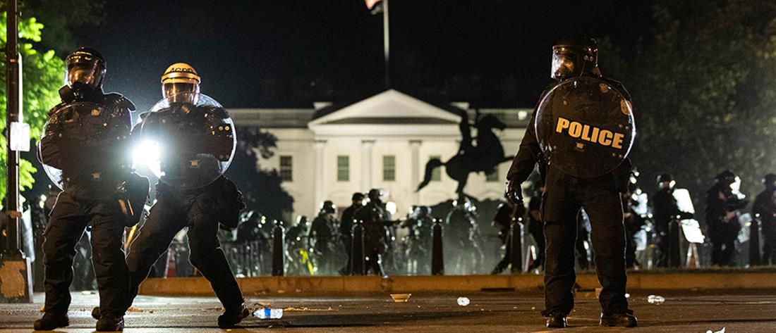 Διαδηλώσεις για τη δολοφονία Τζορτζ Φλόιντ: Δακρυγόνα έξω από το Λευκό Οίκο (εικόνες)