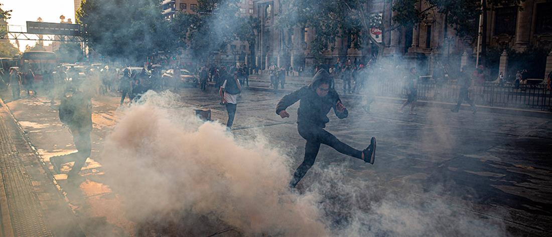 Χιλή: σε κατάσταση έκτακτης ανάγκης το Σαντιάγο (εικόνες)