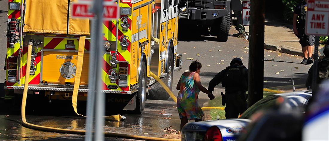 Νεκροί αστυνομικοί και φωτιές σε βίλες στη Χαβάη (εικόνες)