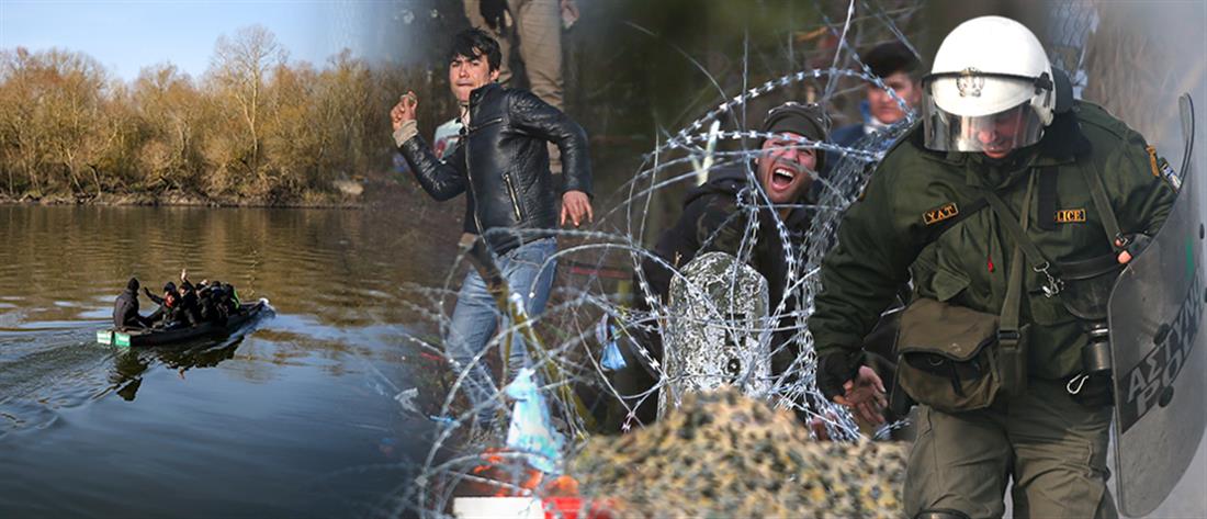 Έβρος: Στα ελληνοτουρκικά σύνορα ο Μητσοτάκης με τους επικεφαλής της ΕΕ