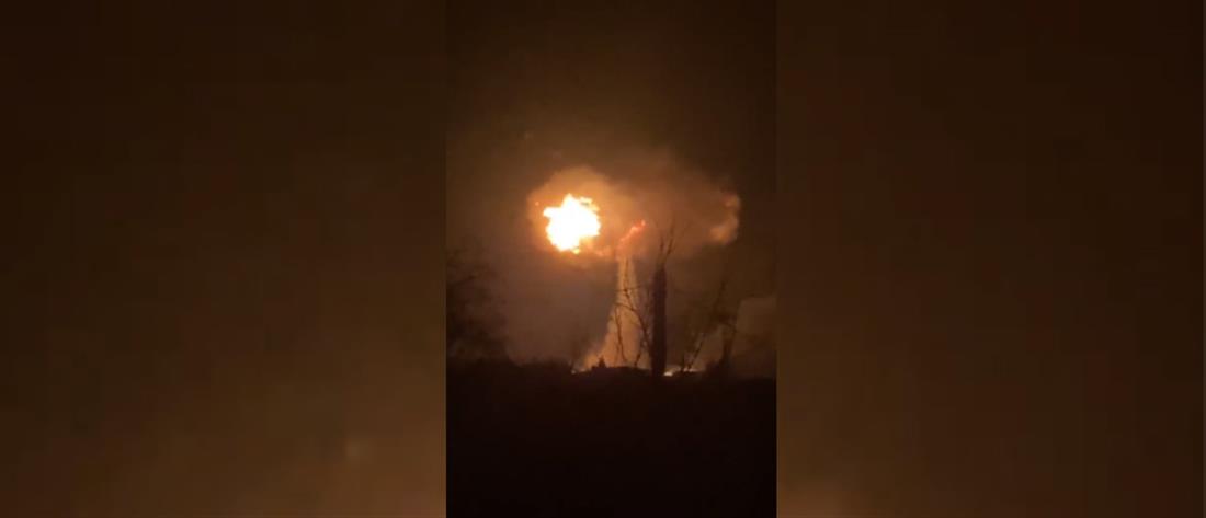 Πόλεμος στην Ουκρανία - Χάρκοβο: Έκρηξη σε αγωγό φυσικού αερίου (βίντεο)