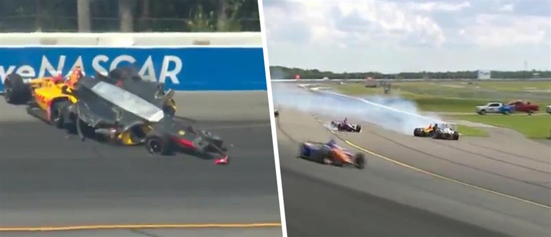 Τρομακτικό ατύχημα σε αγώνα IndyCar (βίντεο)