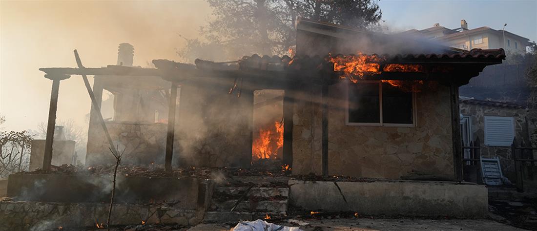 Φωτιά στην Πεντέλη: αιτήσεις στο arogi.gov.gr για στήριξη σε πυρόπληκτους