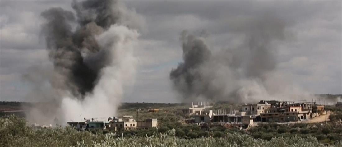 Ιντλίμπ: Στόχος των Τούρκων συριακό μαχητικό – Άμαχοι νεκροί σε βομβαρδισμούς (εικόνες)
