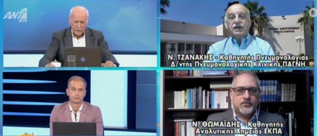 Κορονοϊός - Θωμαΐδης: τέλος Οκτωβρίου το 5ο κύμα της πανδημίας