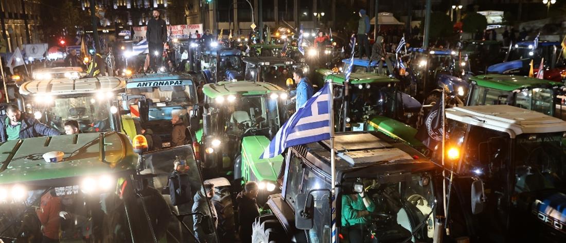 Αγρότες - Αθήνα: Κλειστοί δρόμοι και κυκλοφοριακές ρυθμίσεις (συνεχής ενημέρωση) 
