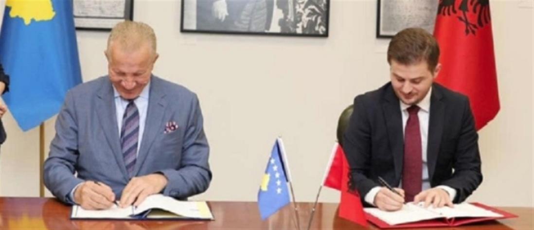 Συμφωνία για κοινή εξωτερική πολιτική από Κόσοβο και Αλβανία