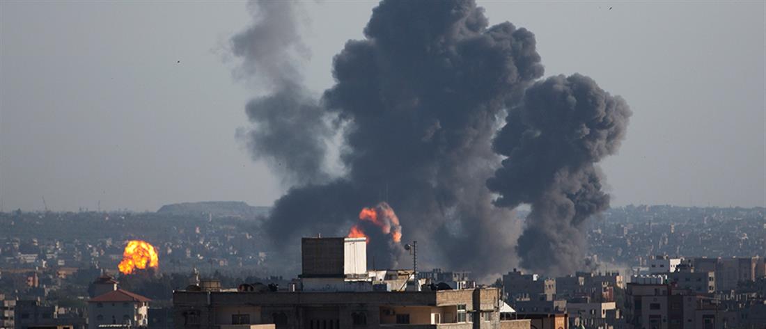 Ισραηλινά αεροσκάφη βομβάρδισαν βάση της Χαμάς στην Γάζα