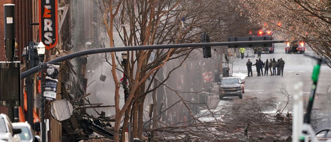 Νάσβιλ: Θρίλερ με την έκρηξη στο κέντρο της πόλης (εικόνες)