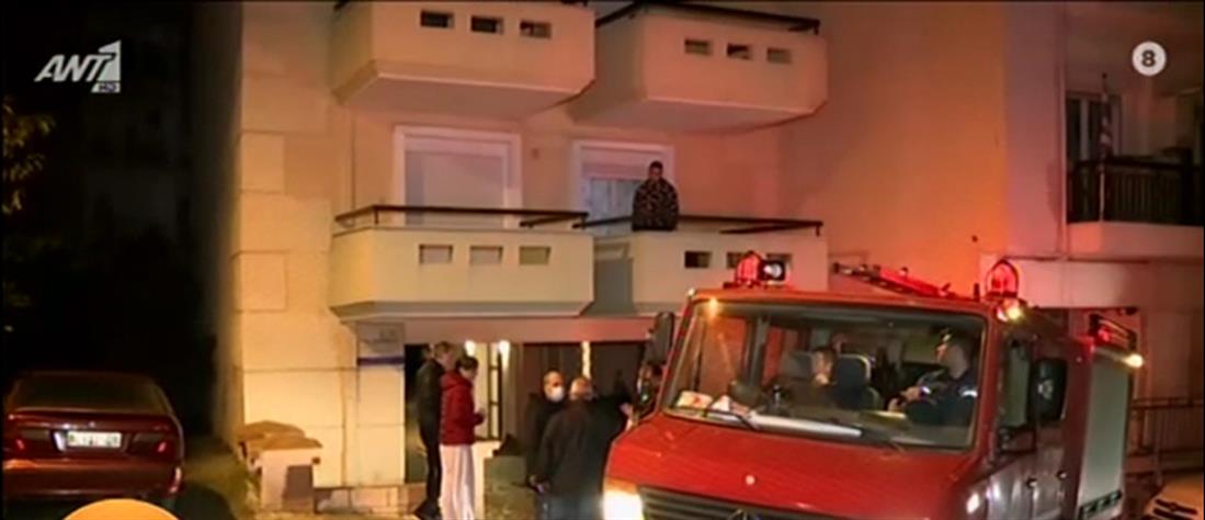 Θεσσαλονίκη: Φωτιά σε διαμέρισμα (βίντεο)
