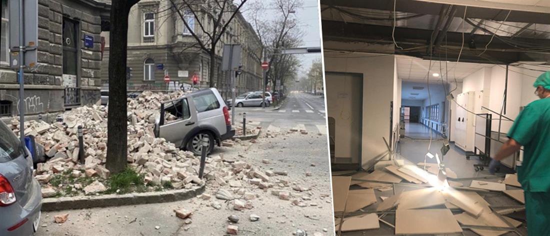Ισχυρός σεισμός στην Κροατία (εικόνες)