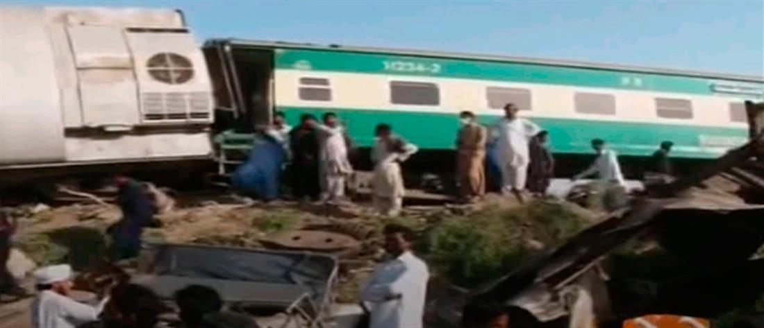 Σύγκρουση τρένων στο Πακιστάν: Δεκάδες νεκροί και τραυματίες
