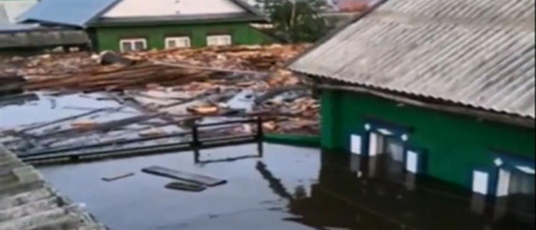 Φονικές πλημμύρες στη Σιβηρία (βίντεο)