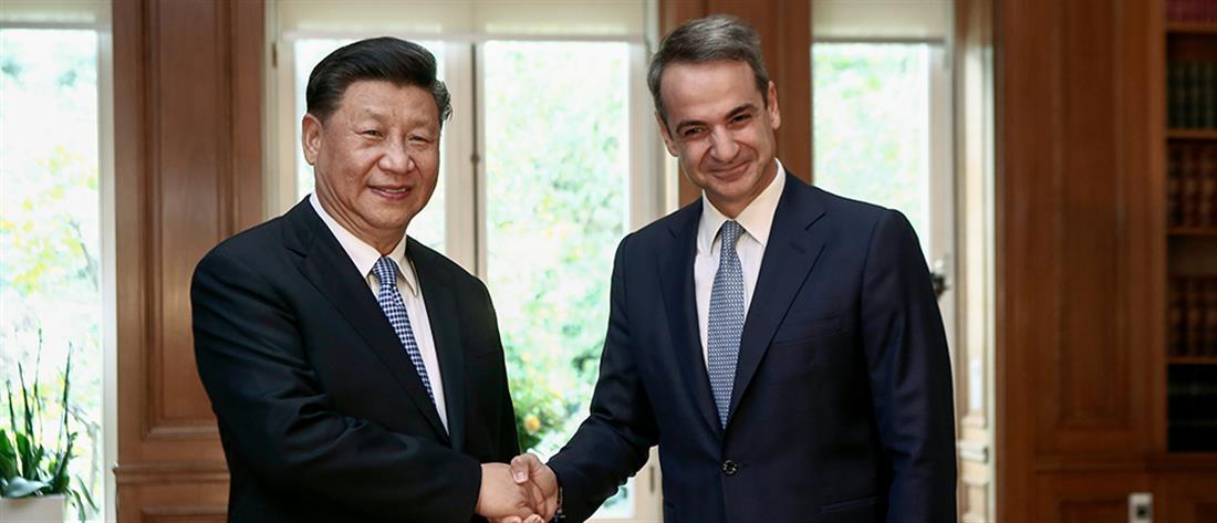 Μητσοτάκης - Σι Τζινπίνγκ: Ελλάδα και Κίνα θα έχουν πολλαπλά οφέλη από την συνεργασία τους