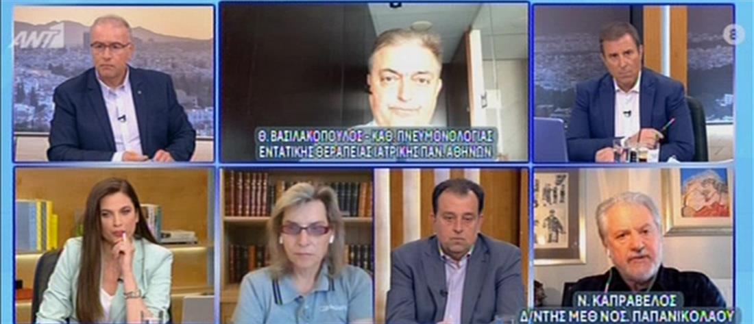Βασιλακόπουλος στον ΑΝΤ1: απέχουμε ακόμη πολύ από την ανοσία της αγέλης (βίντεο)