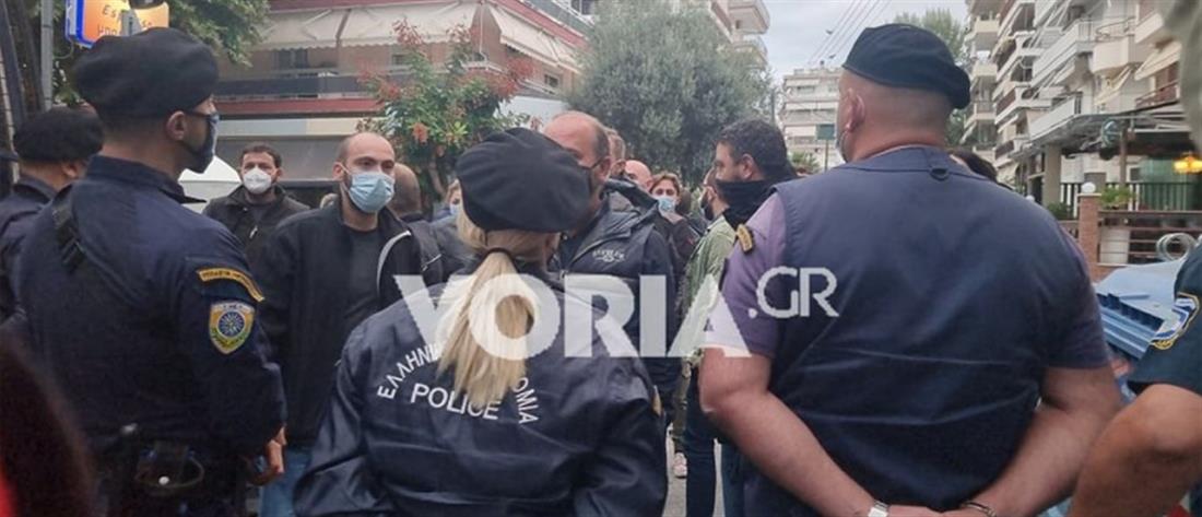 ΕΠΑΛ Σταυρούπολης: Νέα ένταση Αστυνομίας - εκπαιδευτικών (εικόνες)
