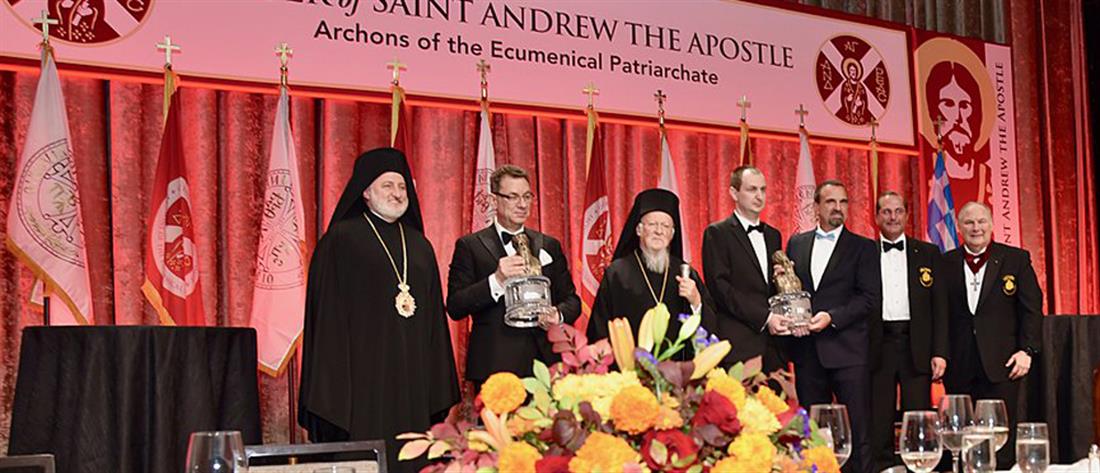 Βραβείο “Αθηναγόρας”: Το Οικουμενικό Πατριαρχείο τίμησε Μπουρλά, Γιανκόπουλο και Κυρατσούς  
