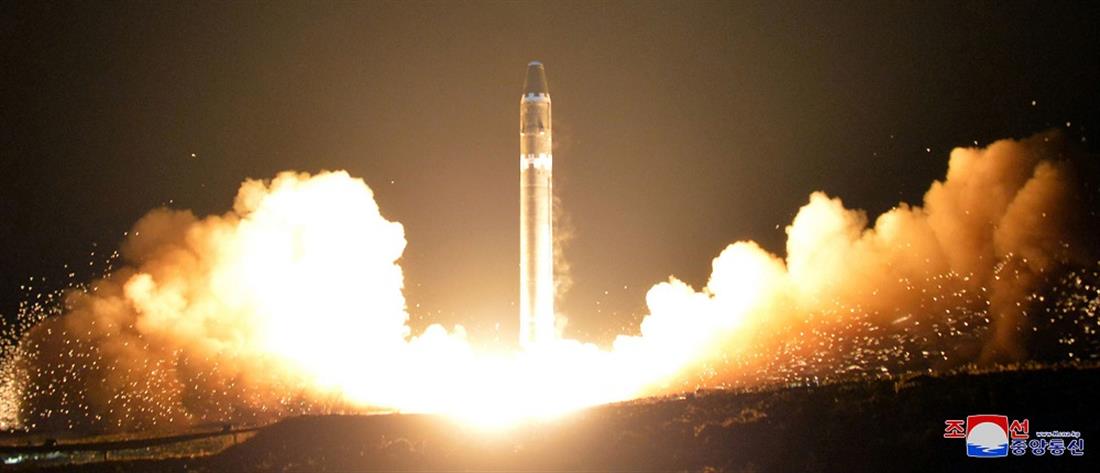 Εκτόξευση νέου τύπου βαλλιστικών πυραύλων από τη Βόρεια Κορέα