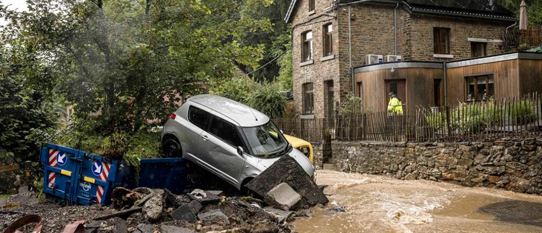 Βέλγιο - πλημμύρες: μετρούν νεκρούς και καταστροφές οι κάτοικοι