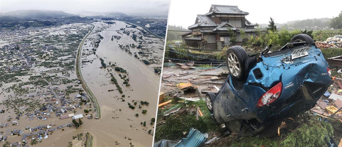 Ιαπωνία: δεκάδες νεκροί από το πέρασμα του τυφώνα “Χαγκίμπις” (εικόνες)