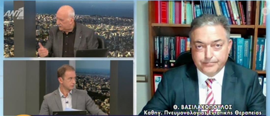 Κορονοϊός - Βασιλακόπουλος: δεν ανοίγεις δραστηριότητες στο πικ της πανδημίας (βίντεο)