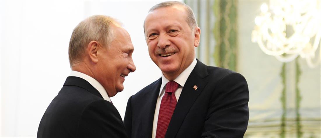 “Πλάτη” Πούτιν στον Ερντογάν κατά των κυρώσεων από την ΕΕ