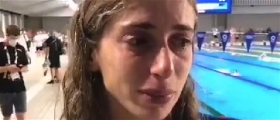 Ολυμπιακοί Αγώνες: Τα δάκρυα της Ντουντουνάκη για τον αποκλεισμό (βίντεο)