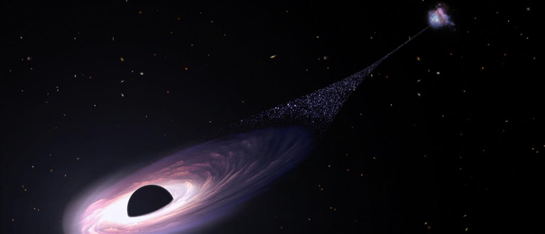 Τεράστια μαύρη τρύπα ανακαλύφθηκε στο διάστημα (εικόνες)