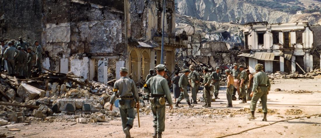 Ζάκυνθος - Σεισμός 1953: Οι σπάνιες φωτογραφίες του Τζέιμς Μπέικερ (εικόνες)