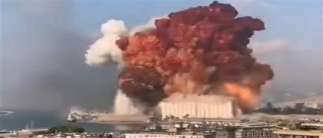 Ισχυρότατη έκρηξη συγκλόνισε τη Βηρυτό (βίντεο-ντοκουμέντο)