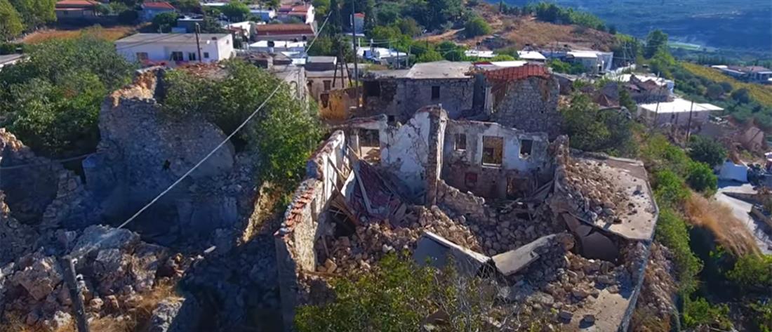Σεισμός στην Κρήτη: Drone καταγράφει εικόνες αποκάλυψης 