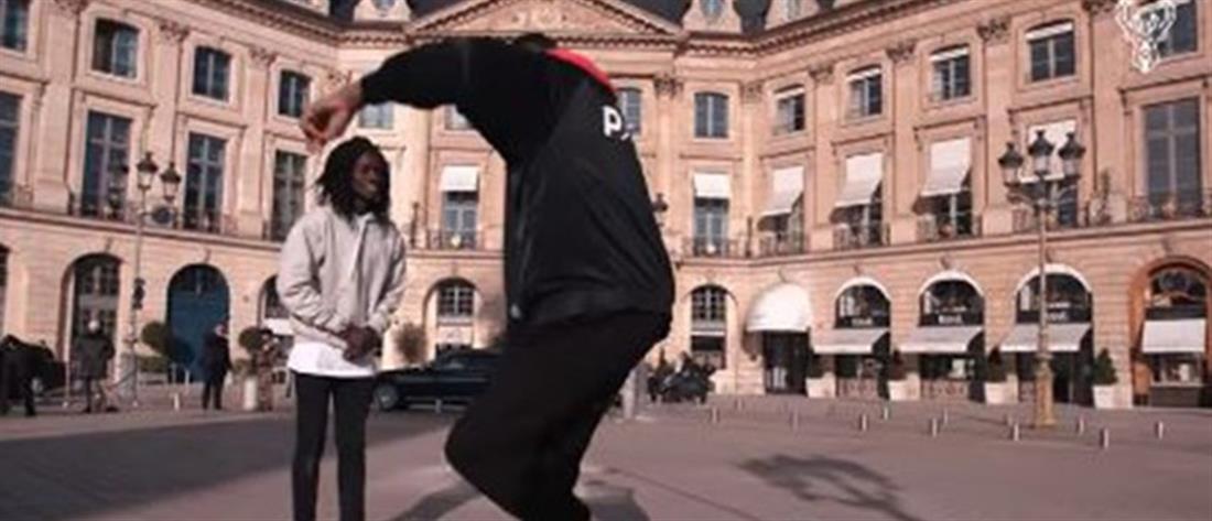 Το βαρύ ζεϊμπέκικο του Θανάση Αντετοκούνμπο στο Παρίσι (βίντεο)