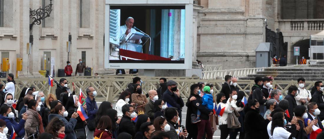 Ο Πάπας Φραγκίσκος κάνει έκκληση για κατάπαυση του πυρός στη Συρία