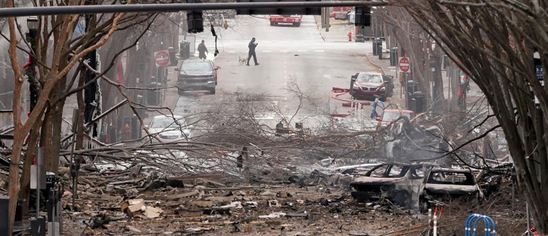 Νάσβιλ: Σε ενέδρα θανάτου παραπέμπει η έκρηξη (εικόνες)