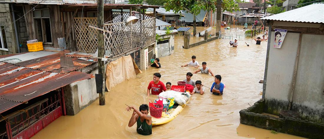 Φιλιππίνες: δεκάδες νεκροί από τις κατολισθήσεις και τις πλημμύρες