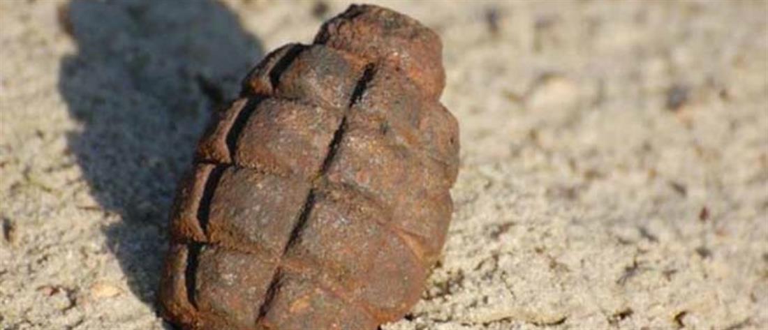 Χαλκιδική: χειροβομβίδα βρέθηκε σε παραλία