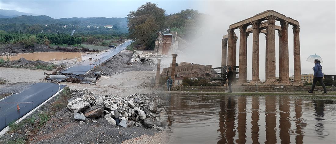 Κακοκαιρία “Βικτώρια”: αποτιμούν τις ζημιές τους οι πληγείσες περιοχές (εικόνες)
