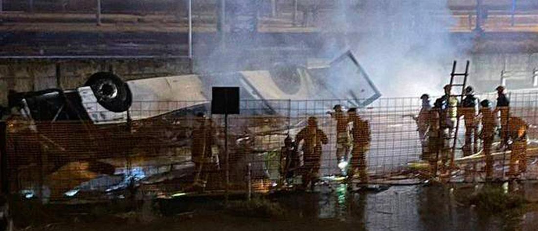 Βενετία: Το λεωφορείο τυλίχθηκε στις φλόγες πριν από τη φονική βουτιά (εικόνες)