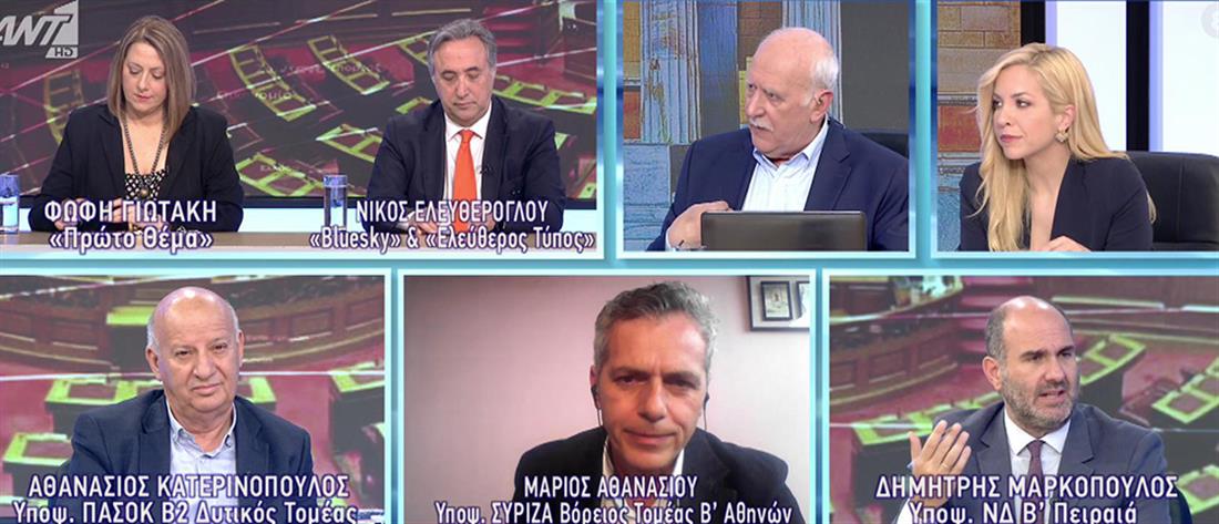 Εκλογές: Μαρκόπουλος, Αθανασίου, Κατερινόπουλος για τις μετεκλογικές συνεργασίες (βίντεο)