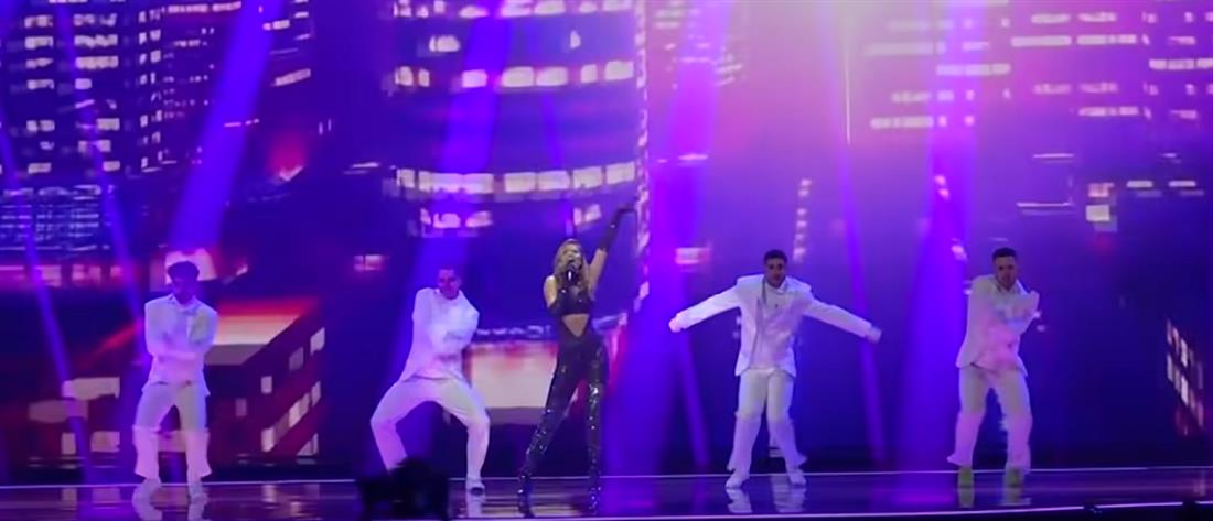 Eurovision 2021 - Στεφανία Λυμπερακάκη: Η πρώτη πρόβα στο Ρότερνταμ (βίντεο)