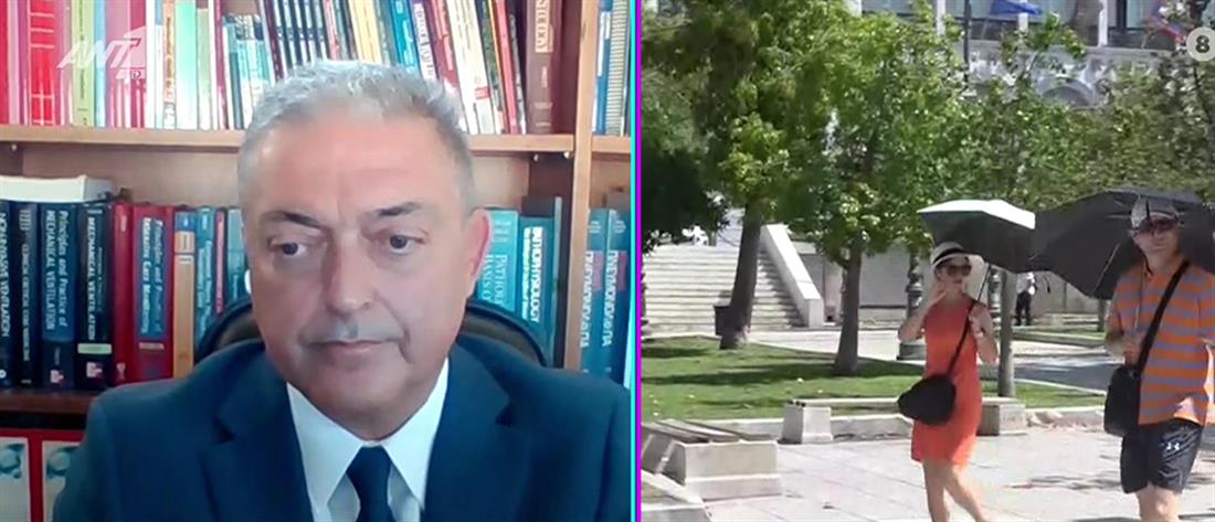 Καύσωνας - Βασιλακόπουλος: Οδηγίες προστασίας στις υψηλές θερμοκρασίες (βίντεο)