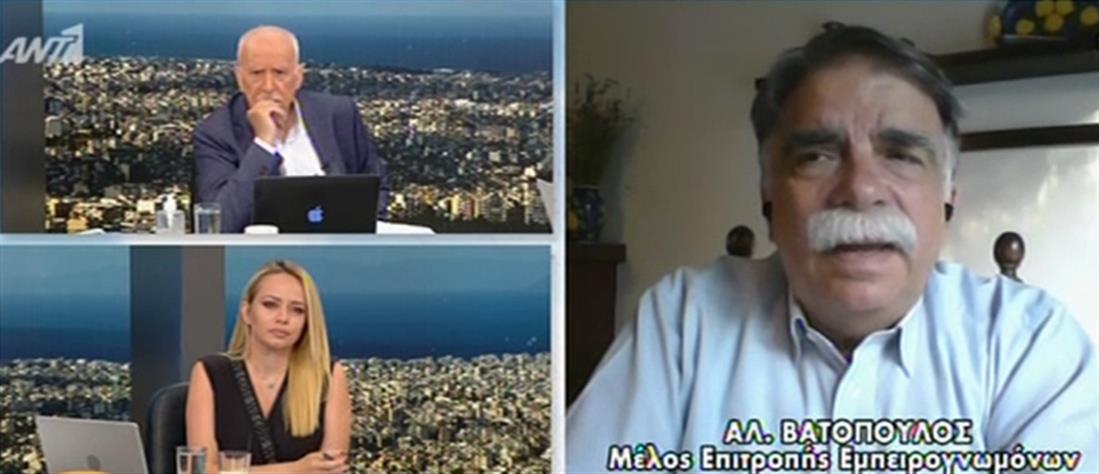 Βατόπουλος για μετάλλαξη Δέλτα: χρειάζεται εξέταση ακόμη και με ένα απλό συνάχι (βίντεο)
