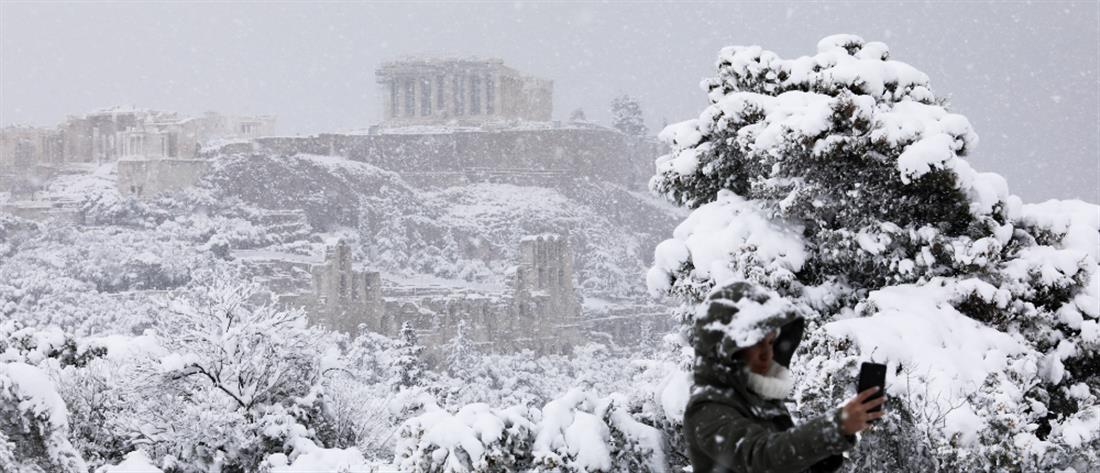 “Μήδεια” - ΕΜΥ: Ιστορικός χιονιάς στην Ελλάδα 